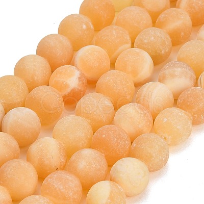 Natural Yellow Calcite Beads Strands GG-CBAA3AB-03-12mm-1