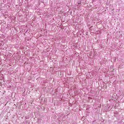 6/0 Transparent Inside Colours Glass Seed Beads SEED-N006-003H-1