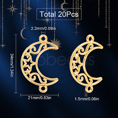 20Pcs Zinc Alloy Connector Charms FIND-SC0004-42-1