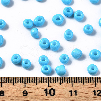 6/0 Glass Seed Beads SEED-S058-A-F298-1