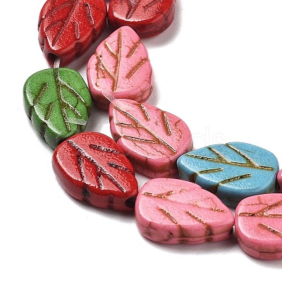 Synthetic Turquoise Beads Strands G-B140-K01-1