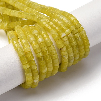 Natural Lemon Jade Beads Strands G-F631-A23-1