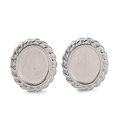 Non-Tarnish 304 Stainless Steel Stud Earring Findings STAS-M323-23P-1