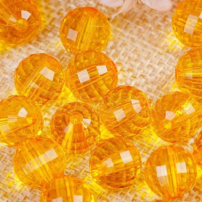 Transparent Acrylic Beads TACR-NH0001-H-04-1
