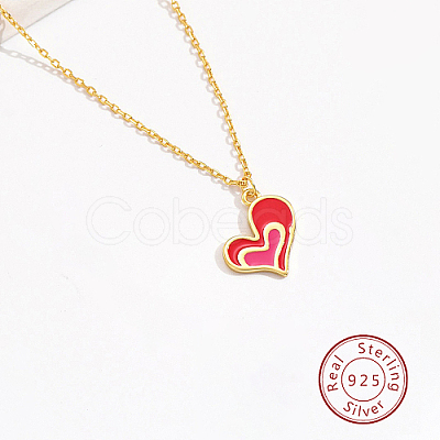 925 Sterling Silver Pendant Necklaces XY5638-1-1