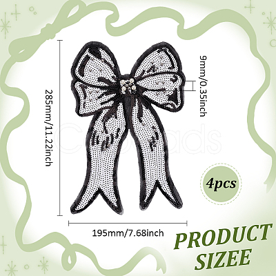 Polyester Embroidery Sequin Costume Accessories DIY-WH0622-217-1