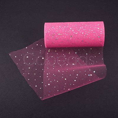 Glitter Sequin Deco Mesh Ribbons OCOR-P010-B-C47-1