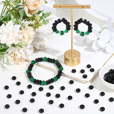 2 Strands Glass Imitation Jade Beads Strands G-PA0002-02D-1