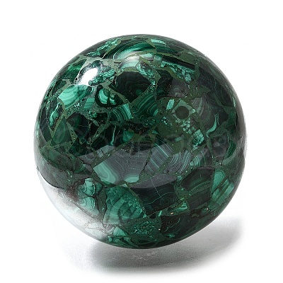 Synthetic Malachite Crystal Ball G-N330-029-01-1