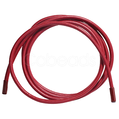 Round PU Leather Cord Tie Knot Belts for Dress DIY-WH20007-802B-05-1