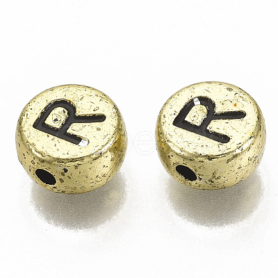 Plating Acrylic Beads X-PACR-CD0001-R-1