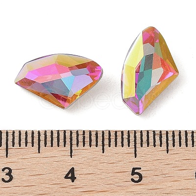 Glass Rhinestone Cabochons RGLA-L029-11B-HELA-1