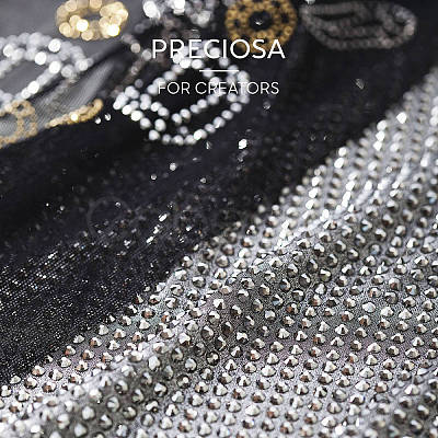 Preciosa® MAXIMA Crystal No Hotfix Flatback Stones Y-PRC-NSS16-10070-1