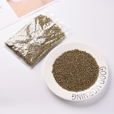(Repacking Service Available) 8/0 Glass Seed Beads SEED-C018-3mm-601-1
