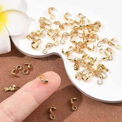 SHEGRACE Brass Bead Tips XGR0144G-137G-1
