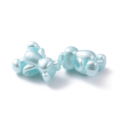 Opaque Acrylic Beads X-OACR-G014-11-1