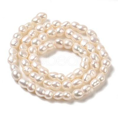 Natural Cultured Freshwater Pearl Beads Strands PEAR-E016-006-1