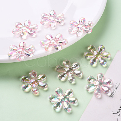 Transparent Acrylic Beads TACR-S154-35C-902-1