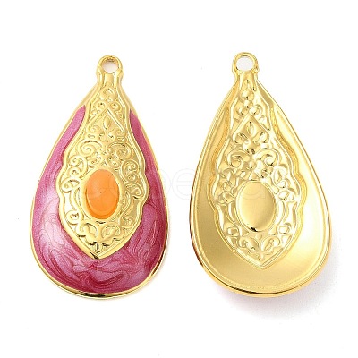 Enamel Pendants STAS-E040-11G-02-1