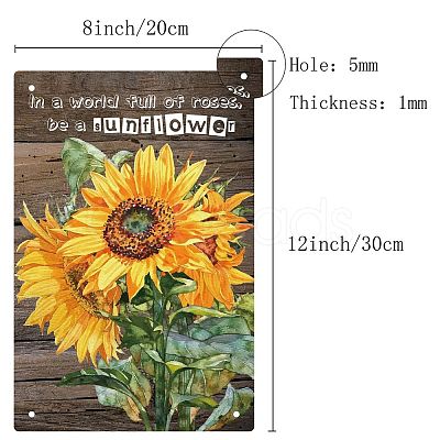 Metal Iron Sign Poster AJEW-WH0157-385-1