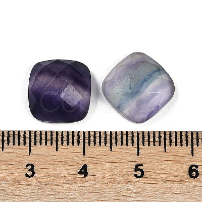 Natural Colorful Fluorite Cabochons G-I370-04B-1