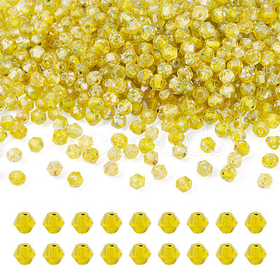 Picasso Baking Paint Glass Seed Beads SEED-TA0001-62D-1