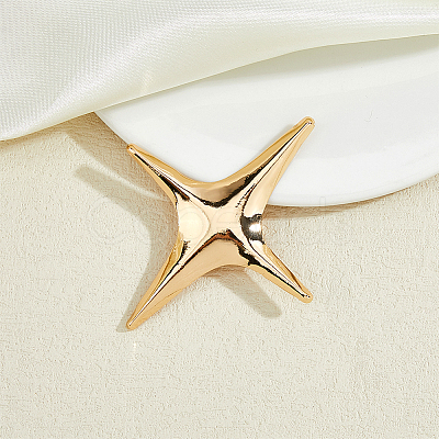 6Pcs Alloy Brooches JEWB-FH0001-90-1