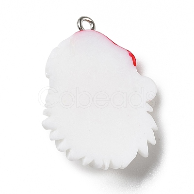 Opaque Resin Pendants RESI-D055-005P-1