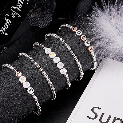 Electroplate Non-magnetic Synthetic Hematite Beads Strands G-AR0002-95-1