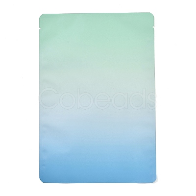 Two Tone Rectangle Plastic Zip Top Gift Bags OPP-C003-01F-02-1