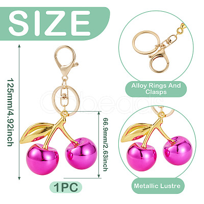 Acrylic Cherry Keychain KEYC-TAC00063-02-1