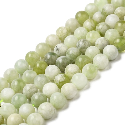 Natural New Jade Beads Strands G-K340-A01-03-1