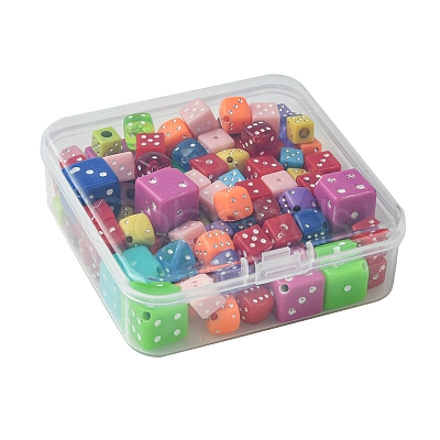 Acrylic Beads Sets OACR-FS0001-76-1