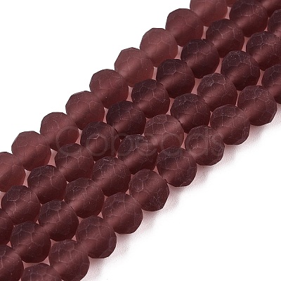 Transparent Glass Beads Strands LS-EGLA-A044-T6mm-MD13-1