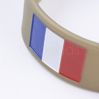 Silicone Wristbands Bracelets BJEW-K168-01A-1