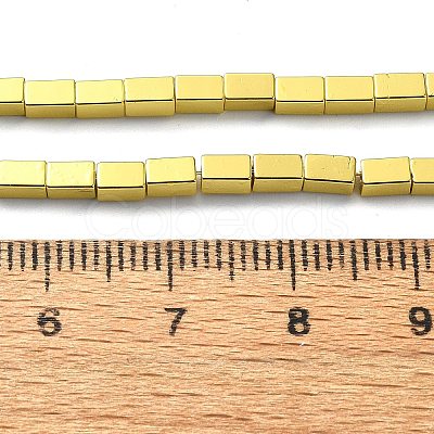 Electroplated Synthetic Non-magnetic Hematite Beads Strands G-I360-Y01-01-1