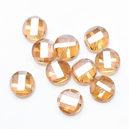 Imitation Jade Glass Beads GLAA-WH0029-03A-1