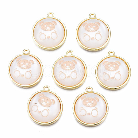 Resin Pendants PALLOY-N161-001-NR-1