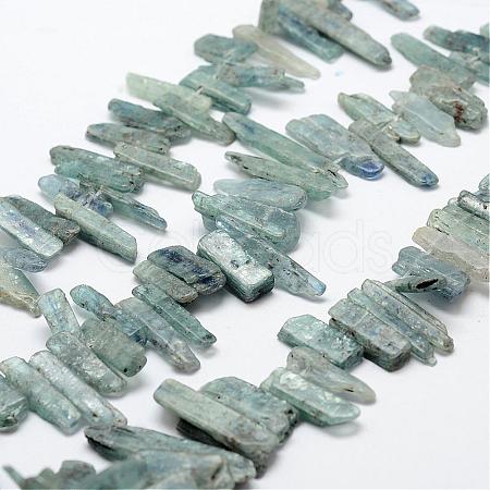 Natural Kyanite/Cyanite/Disthene Beads Strands G-F462-04-1