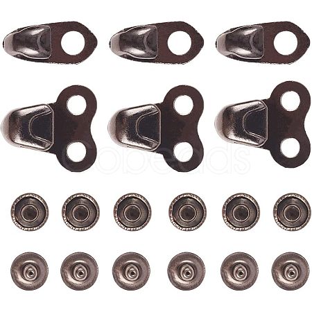Alloy Boot Lace Hooks PALLOY-NB0001-12B-1