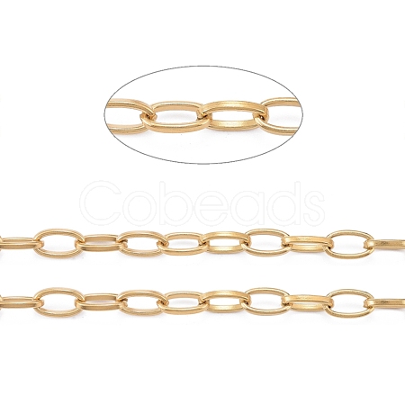 Ion Plating(IP) 304 Stainless Steel Cable Chains CHS-F011-04A-G-1