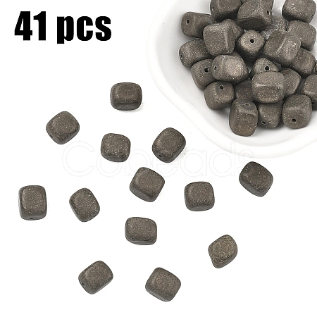 1 Strand Natural Pyrite Beads Strands G-YW0002-93-1
