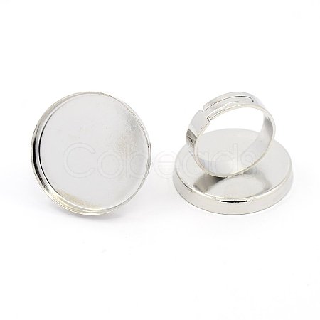 Brass Ring Shanks X-KK-J057-P-1