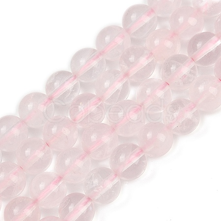 Natural Rose Quartz Beads Strands G-F792-C10-06-1