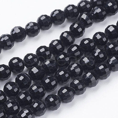 Transparent Glass Bead Strands LS-GLAA-R095-6mm-08-1