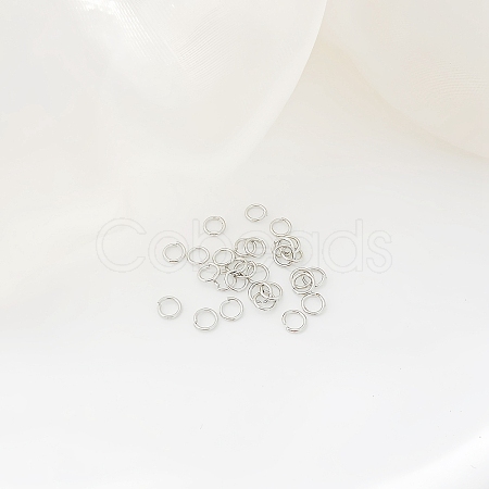 50Pcs Brass Open Jump Rings PW-WG80FA8-01-1