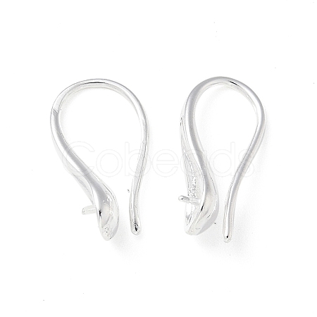 Brass Earring Hooks KK-A236-16S-1