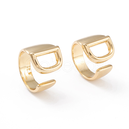 Brass Cuff Rings RJEW-L097-06D-1