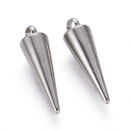 Tarnish Resistant 304 Stainless Steel Pendants X-STAS-G214-47P-01-1