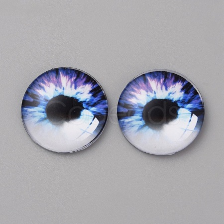 Glass Cabochons GLAA-WH0033-75G-02-1